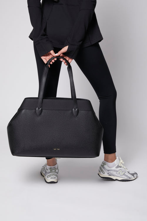 THE ALIGN TOTE IN MIDNIGHT BLACK