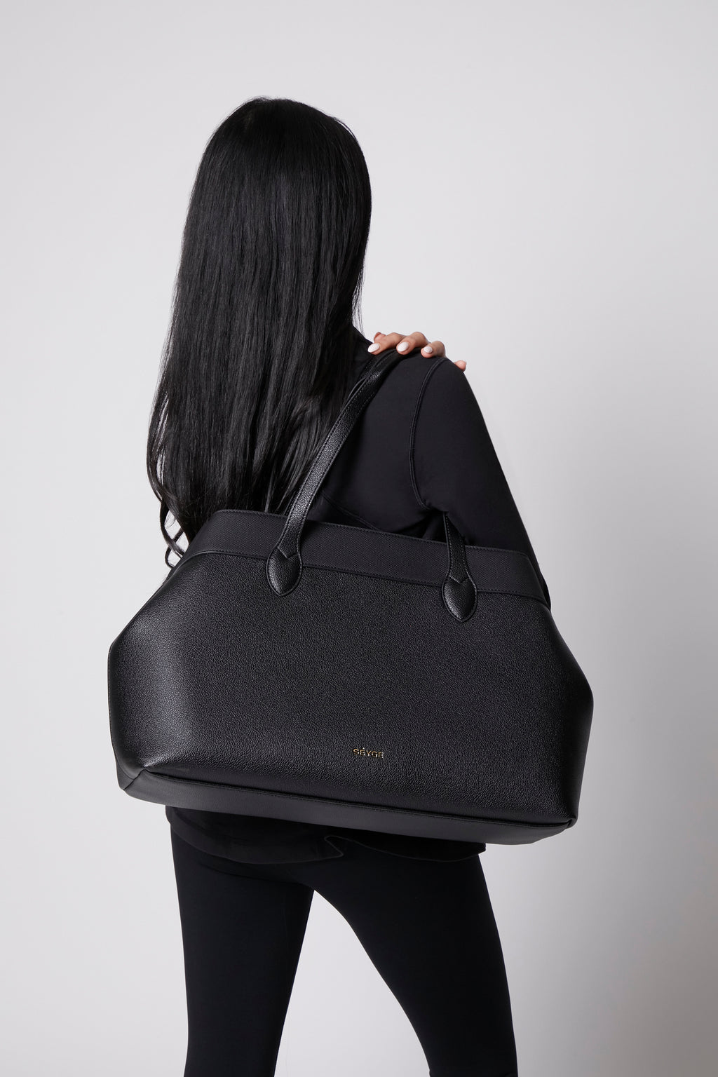 THE ALIGN TOTE IN MIDNIGHT BLACK