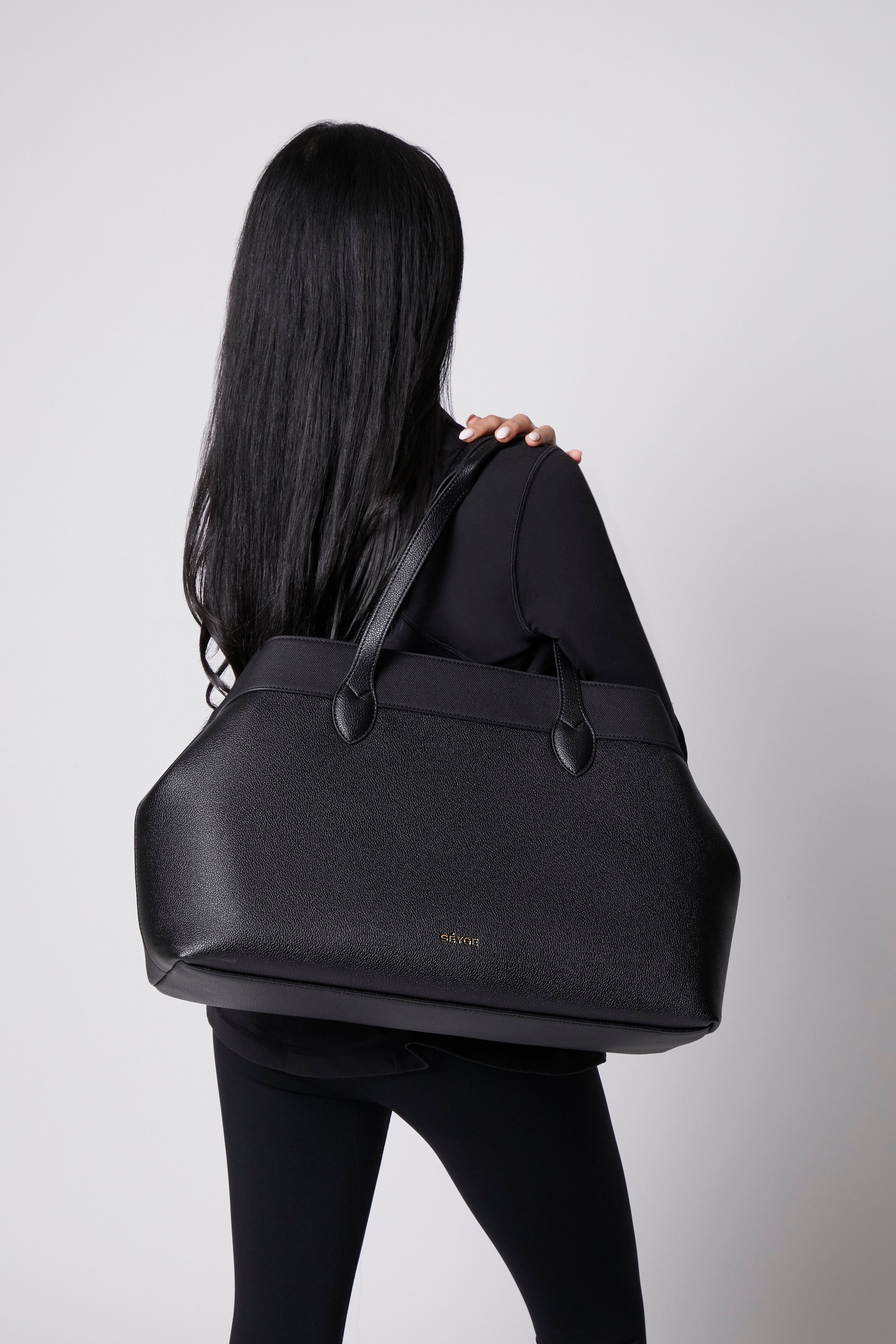 THE ALIGN TOTE IN MIDNIGHT BLACK